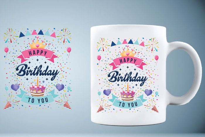 Printed Mug-Cup design
