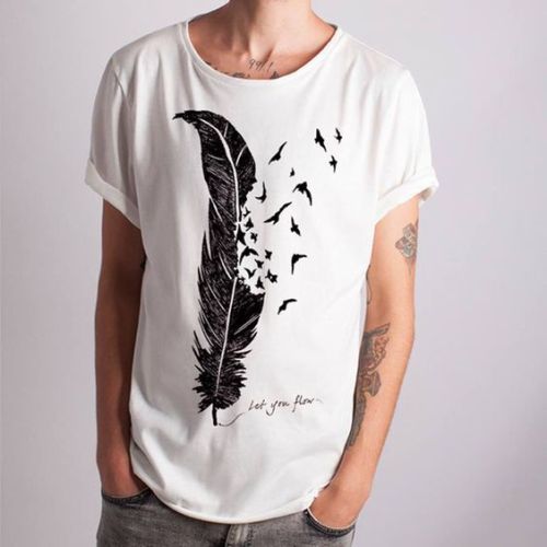 Printed T-shirt design