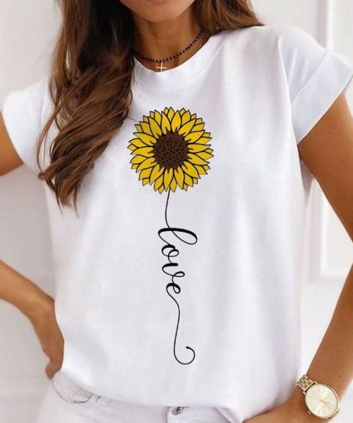 Printed T-shirt design